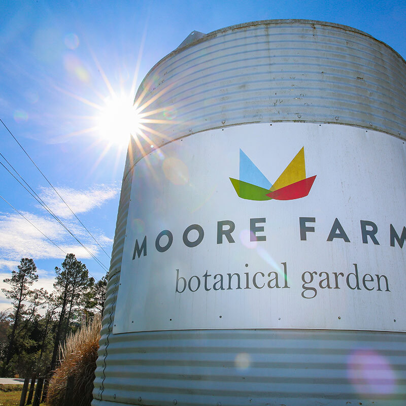 Day Tripper:  Moore Farms Botanical Garden - logo